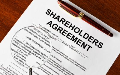 Does your company have a shareholder agreement?
