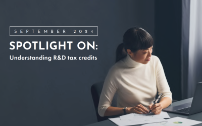 Spotlight on R&D Tax Credits