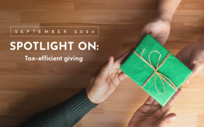 Spotlight on Tax-efficient giving